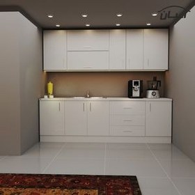 تصویر کابینت آشپزخانه مدل FH C12 مجموعه 8 عددی - ملامینه / 