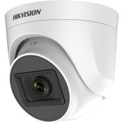 تصویر دوربين دام 5 مگاپیکسل هایک ویژن مدل DS-2CE76H0T-ITPF Hikvision DS-2CE76H0T-ITPF 5-MP Indoor Fixed Turret Camera