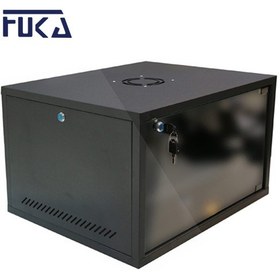 تصویر رک دیواری فوکا Fuka F09U45C Rack 9 Unit 45 Depth 