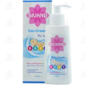 تصویر کرم مرطوب کننده صورت و بدن کودک سیوند 150 میلی لیتر Sivand Exo Cream For Baby 150 ml