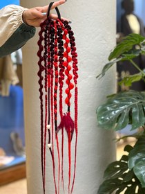 تصویر کش مو بافت دردلاک 