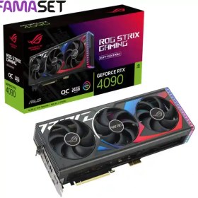 تصویر کارت گرافیک ایسوس مدل ROG Strix GeForce RTX 4090 BTF OC Edition 24GB GDDR6X 