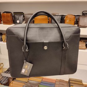 تصویر کیف اداری دست دوز چرمی مدل C296 Leather bag