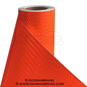 تصویر شبرنگ قرمز چینی لانه زنبوری الماسی (122CM X 45M) 