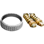 تصویر واشر گلویی اگزوز پژو مناسب برای ۴۰۵ پارس سمند بسته ۳ عددی 