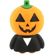 تصویر فلش کینگ فست مدل Pumpkin Halloween HA-12 با ظرفیت 32 گیگابایت Kingfast Pumpkin Halloween HA-12 USB2.0 32GB Flash Memory