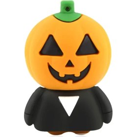 تصویر فلش کینگ فست مدل Pumpkin Halloween HA-12 با ظرفیت 32 گیگابایت Kingfast Pumpkin Halloween HA-12 USB2.0 32GB Flash Memory