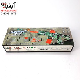 تصویر تفنگ اسباب بازی تیر ژله ای مدل M416 کد 1188 