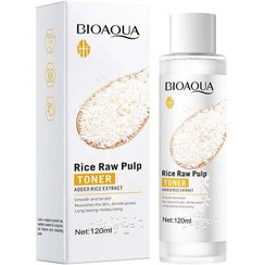 تصویر تونر برنج بیوآکوا 120 میل ا Rice raw pulp BIOAQUA Rice raw pulp BIOAQUA