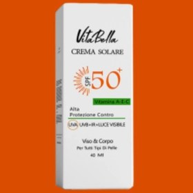 تصویر کرم ضد آفتاب spf 50 ویتابلا 