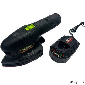 تصویر سنباده لرزان اتویی ایکس کورت 12 ولت مدل xdc12-080 X-court Iron vibrating sander, 12 V, model xdc12-080