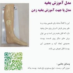 تصویر مدل آموزش بخیه 