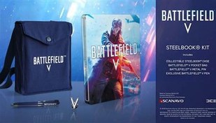 تصویر battlefield v steelbook kit اکبند اورجینال 