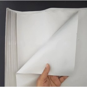 تصویر کاغذ الگو کاهی سفید کیلویی 