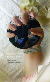 تصویر پالت رزینی عکاسی ناخن 10سانتی پنج انگشتی 