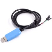 تصویر کابل مبدل USB به سریال PL2303TA سازگار با ویندوز ۱۰ 