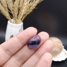 تصویر نگین عقیق سلیمانی اصل معدنی کد 8694 