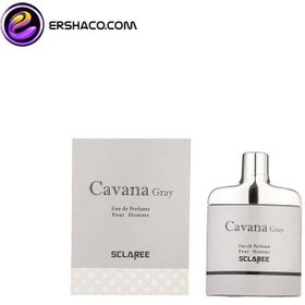 تصویر ادوپرفیوم مردانه Cavana Gray حجم 85میل اسکلاره Sclaree Canava Gray Eau De Perfume For Men 85ml