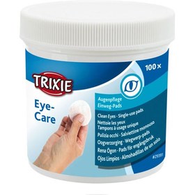 تصویر پد مراقبت از چشم حیوانات خانگی تریکسی - تعداد(100 عدد) 