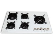 تصویر اجاق گاز شیشه ای ۵ شعله تی اندی مدل TD 133E T&D Glass Hob Model TD 133E