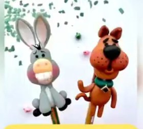 تصویر سرمدادی مدل الاغ و سگ سرمدادی