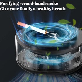 تصویر زیرسیگاری مدل مکنده دود 