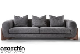 تصویر مبل راحتی ساده پاندا مازراتی Teddy model 7 seater sofa