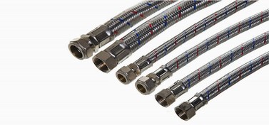 تصویر شیلنگ رابط 3/4 به 3/4 فن کوئلی 40 سانت 