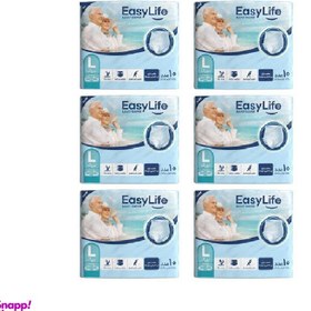 تصویر پوشینه بزرگسال ایزی لایف (Easy Life) کد 01 سایز بزرگ مجموعه 6 عددی 