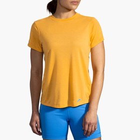 تصویر تیشرت آستین کوتاه زنانه بروکس 221472755 brooks distance short sleeve