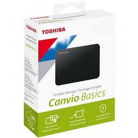 تصویر هارد اکسترنال توشیبا ظرفیت 320 گیگابایت مدل Canvio basics 