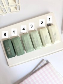 تصویر غلط گیر نواری طیف سبز 