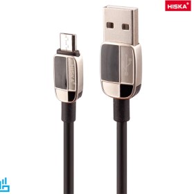 تصویر کابل تبدیل (اندرویدی) میکرو MicroUSB LX-833 هیسکا HISKA طول 1 متری | اکسلنت کالا 