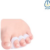 تصویر پد سه حلقه پا اسپنکوژل فری سایز کد 1018 Spenco-Gel Pad with three foot rings free size code 1018