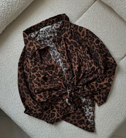 تصویر شومیز پلنگی بوگاتی سایز فری 