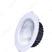 تصویر چراغ سقفی توکار 60 وات سیلندری نمانور سری Raad 