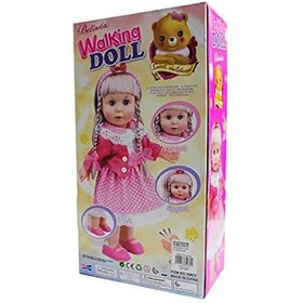 تصویر عروسک راه رونده واکنشی موزیکال چشم متحرک ا WALKING DOLL ITEM NO _ 68037 WALKING DOLL ITEM NO _ 68037