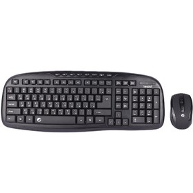 تصویر کیبورد و موس بی سیم بیاند مدل BMK-2330RF Wireless Keyboard and Mouse BEYOND BMK-2330RF