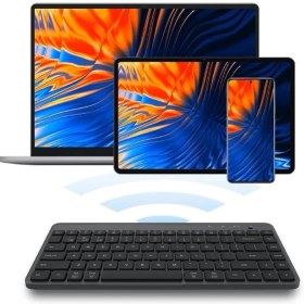 تصویر کیبورد دو حالته و قابل حمل شیائومی مدل xiaomi portable dual mode keyboard (XMBXJP01YM) xiaomi portable dual mode keyboard (XMBXJP01YM)