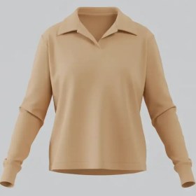 تصویر بلوز زنانه یقه مردانه بهبود (جنس فانریپ) | Behboud - رنگ: نسکافه ای - سایز : L بلوز زنانه، بلوز یقه مردانه، فانریپ، بلوز فانریپ، بهبود، Behboud، خرید بلوز، بلوز کژوال، پوشاک زنانه، بلوز آستین بلند