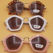 تصویر عینک آفتابی بچگانه فریم چند ضلعی 