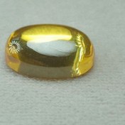 تصویر نگین لعل زرد هندی سنتاتیک 