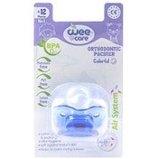 تصویر پستانک ارتودنسی +12 ماه مدل P109 وی کر WEE CARE orthodontic pacifier +12 months model 109