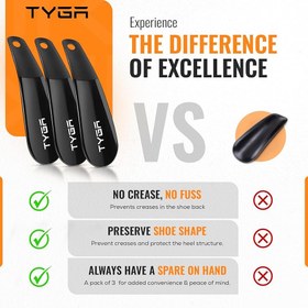 تصویر ۳ عدد کفش‌کش مشکی 