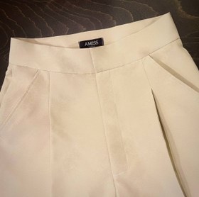 تصویر شلوار کرپ لاین - سفید / ۳۸ Line