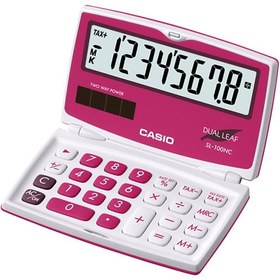 تصویر ماشین حساب کاسیو CASIO SL-100NC-RD Calculator 
