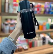 تصویر فلاکس ۵۵۰میل داخل استیل برند BANGDA - مشکی 