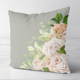 تصویر ست کوسن و رانر کد S77 گلدار