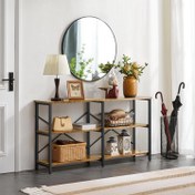 تصویر میز کنسول مینیمال پینترستی مدل C1102 - MDF طرح C1102 - Console Table