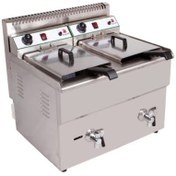 تصویر سرخ کن گازی دو لگن ۳۶ لیتری شیردار اسمارت 